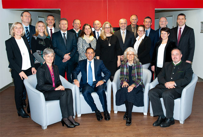 Teamfoto Landesrechnungshof Niederösterreich