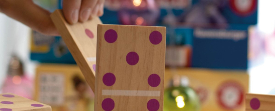 Dominostein, Spielefest (© Julia Pfeiffer)
